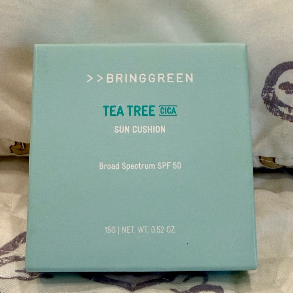 Bring Green  Tea Tree Cica Sun Cushion - spf 50 nwt
